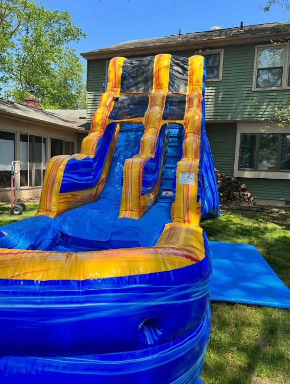 Sonic Mini inflatable water slide